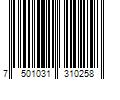 Barcode Image for UPC code 7501031310258