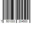 Barcode Image for UPC code 7501033204500