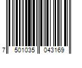 Barcode Image for UPC code 7501035043169