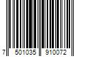 Barcode Image for UPC code 7501035910072