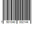 Barcode Image for UPC code 7501040002144