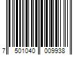 Barcode Image for UPC code 7501040009938