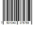 Barcode Image for UPC code 7501040075759