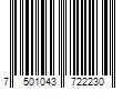 Barcode Image for UPC code 7501043722230