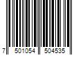 Barcode Image for UPC code 7501054504535