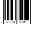 Barcode Image for UPC code 7501054509110