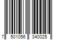 Barcode Image for UPC code 7501056340025