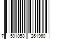 Barcode Image for UPC code 7501058261960