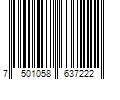 Barcode Image for UPC code 7501058637222