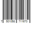 Barcode Image for UPC code 7501058711670