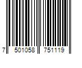 Barcode Image for UPC code 7501058751119