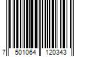 Barcode Image for UPC code 7501064120343