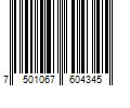 Barcode Image for UPC code 7501067604345