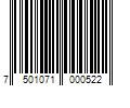 Barcode Image for UPC code 7501071000522