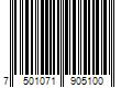 Barcode Image for UPC code 7501071905100