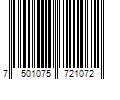 Barcode Image for UPC code 7501075721072