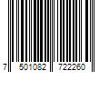 Barcode Image for UPC code 7501082722260