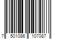 Barcode Image for UPC code 7501086107087