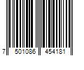 Barcode Image for UPC code 7501086454181