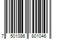 Barcode Image for UPC code 7501086801046