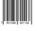 Barcode Image for UPC code 7501086801138