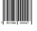 Barcode Image for UPC code 7501088000027