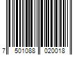 Barcode Image for UPC code 7501088020018