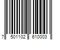 Barcode Image for UPC code 7501102610003