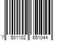 Barcode Image for UPC code 7501102651044