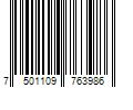 Barcode Image for UPC code 7501109763986