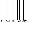 Barcode Image for UPC code 7501118401077