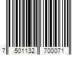 Barcode Image for UPC code 7501132700071