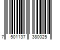 Barcode Image for UPC code 7501137380025