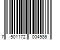 Barcode Image for UPC code 7501172004986