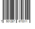 Barcode Image for UPC code 7501287670311