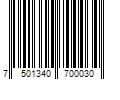 Barcode Image for UPC code 7501340700030