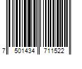 Barcode Image for UPC code 7501434711522