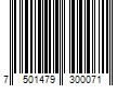 Barcode Image for UPC code 7501479300071