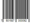 Barcode Image for UPC code 7501587000092