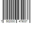 Barcode Image for UPC code 7502000479037