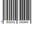 Barcode Image for UPC code 7502002342940