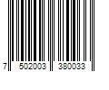 Barcode Image for UPC code 7502003380033