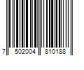 Barcode Image for UPC code 7502004810188