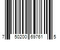 Barcode Image for UPC code 750200697615