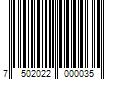 Barcode Image for UPC code 7502022000035