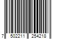 Barcode Image for UPC code 7502211254218