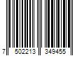 Barcode Image for UPC code 7502213349455