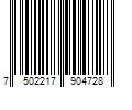 Barcode Image for UPC code 7502217904728