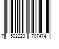 Barcode Image for UPC code 7502223707474