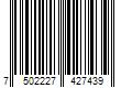 Barcode Image for UPC code 7502227427439